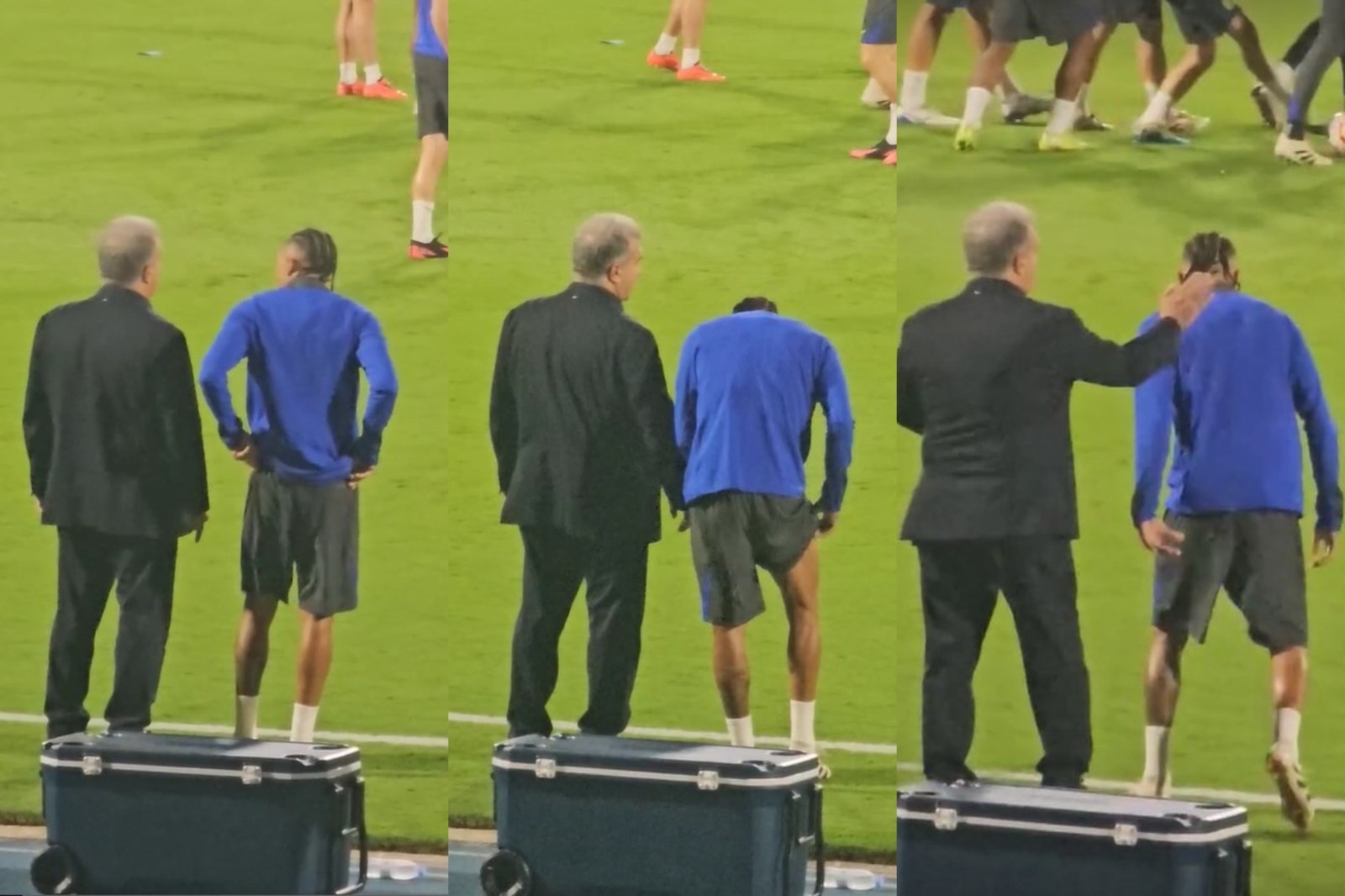 他在场上的 他在场上的