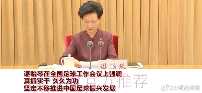 谌贻琴在山东调研时强调 认真落实全国足球工作会议部署 加快推进足球青训体